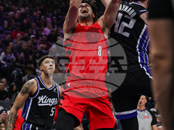 Trail Blazers Kings Basketball