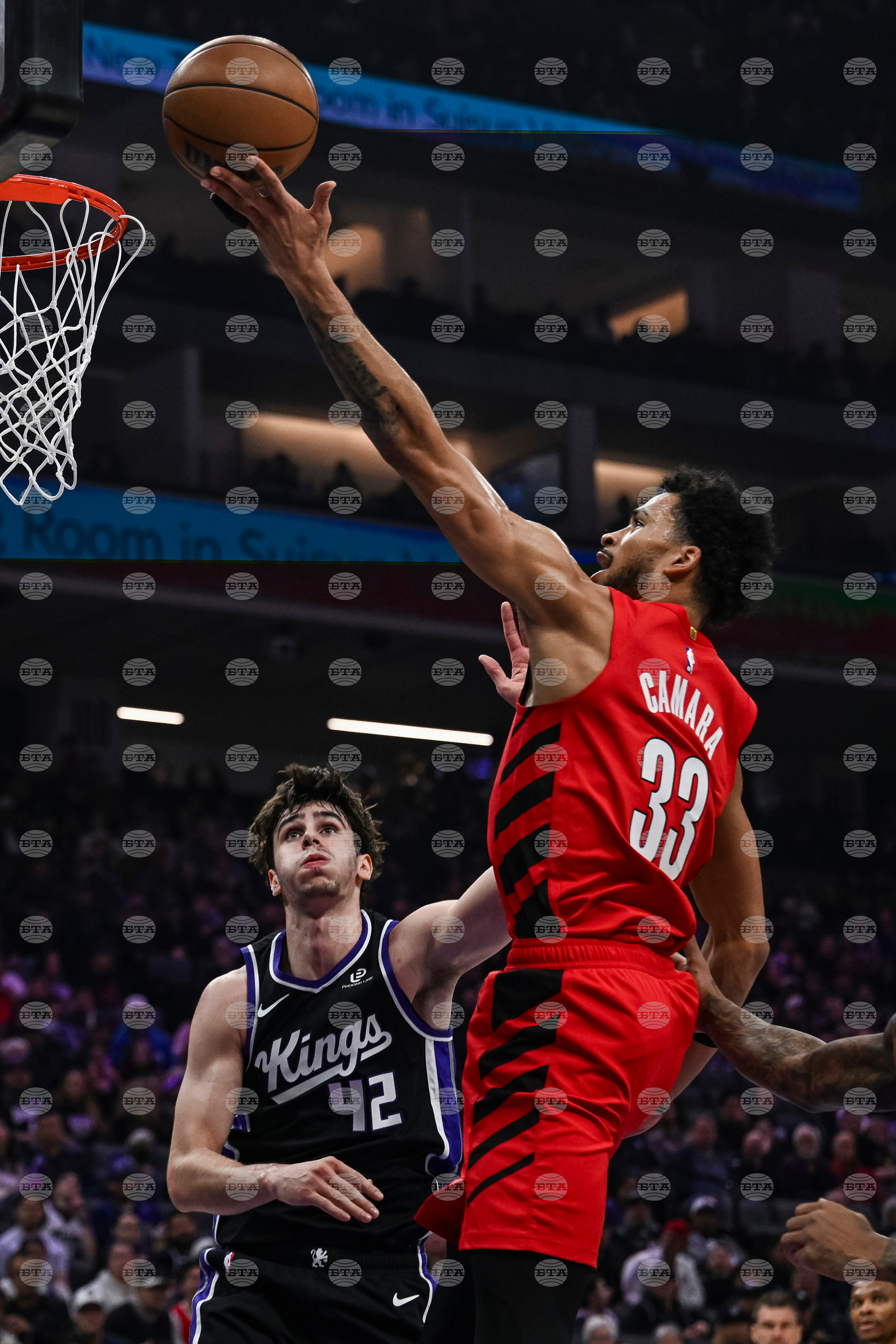 Trail Blazers Kings Basketball