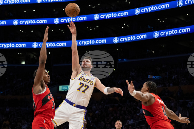 Raptors Lakers Basketball