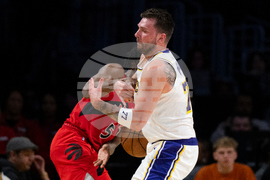 Raptors Lakers Basketball