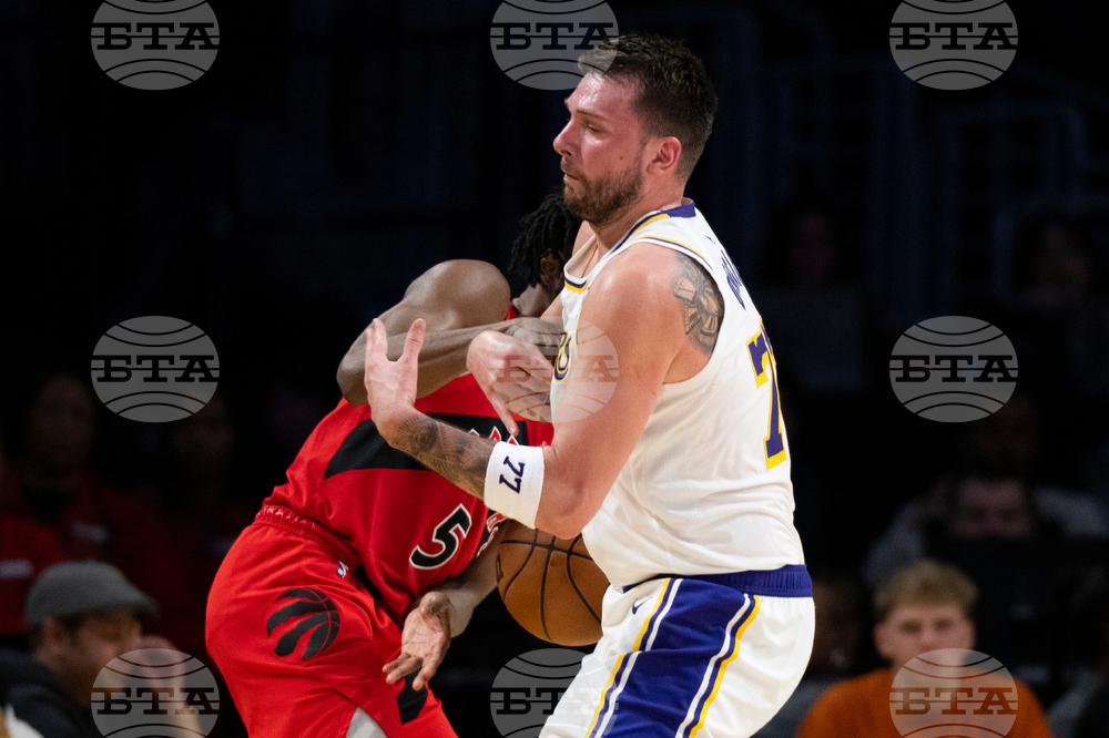 Raptors Lakers Basketball