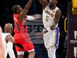 Raptors Lakers Basketball