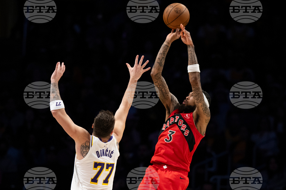 Raptors Lakers Basketball