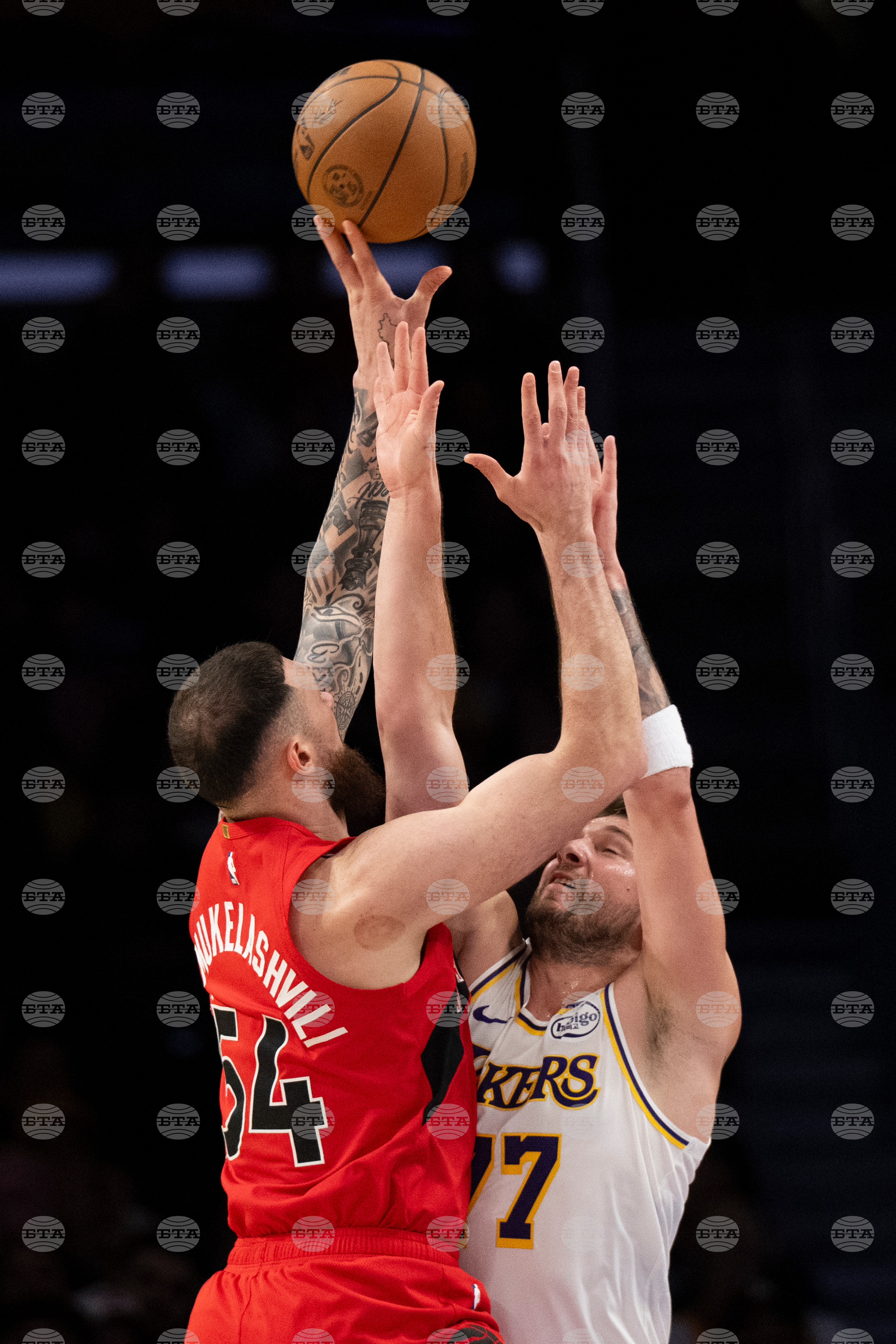 Raptors Lakers Basketball