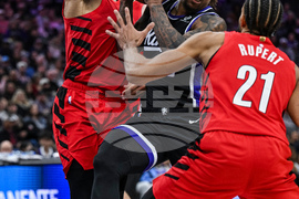 Trail Blazers Kings Basketball