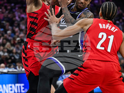 Trail Blazers Kings Basketball