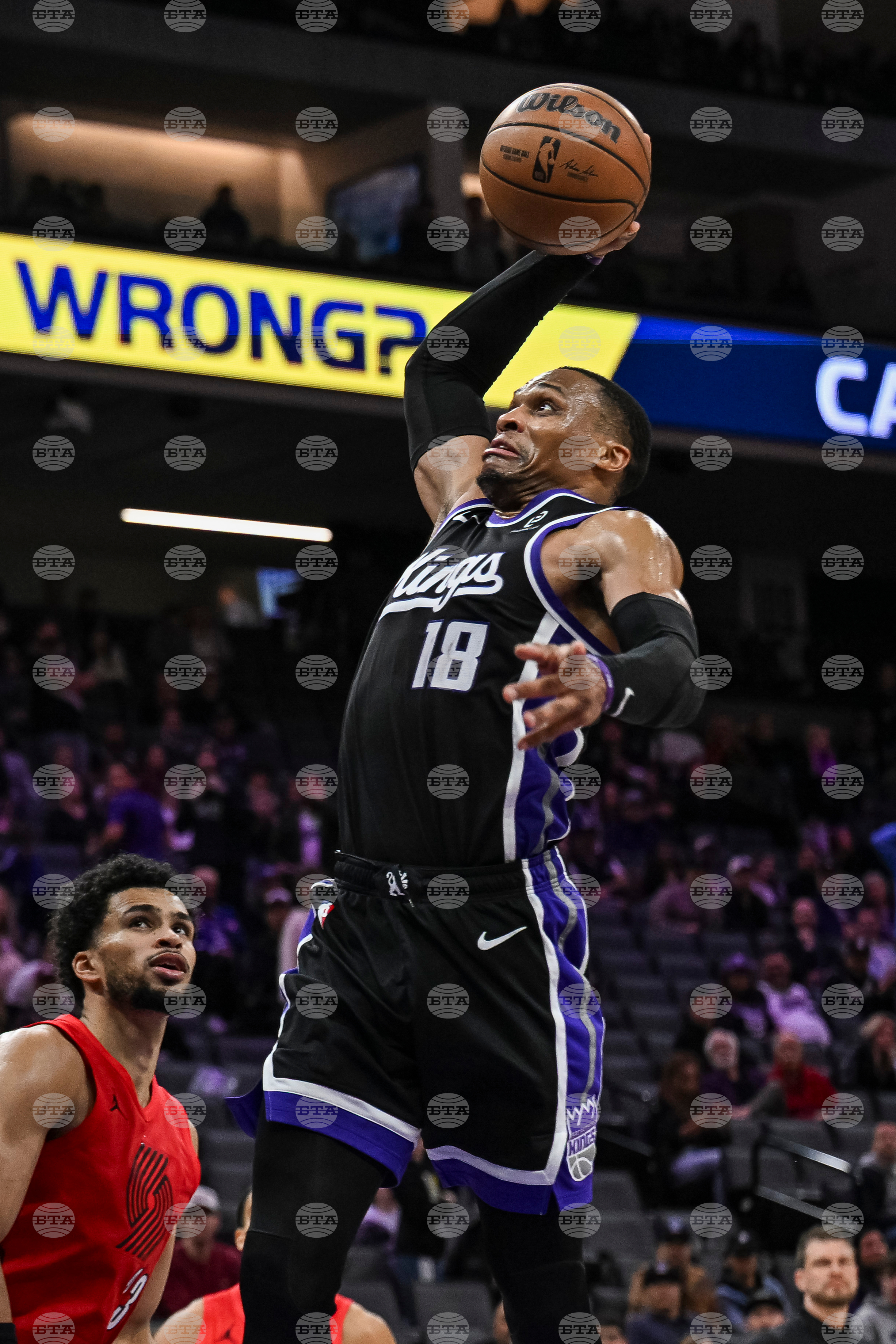 Trail Blazers Kings Basketball