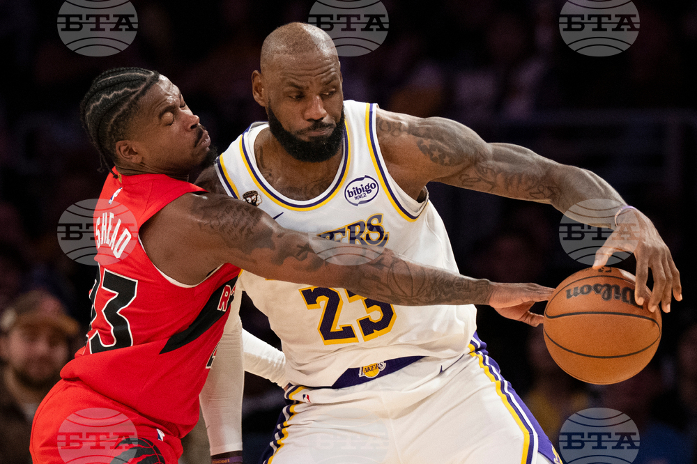 Raptors Lakers Basketball