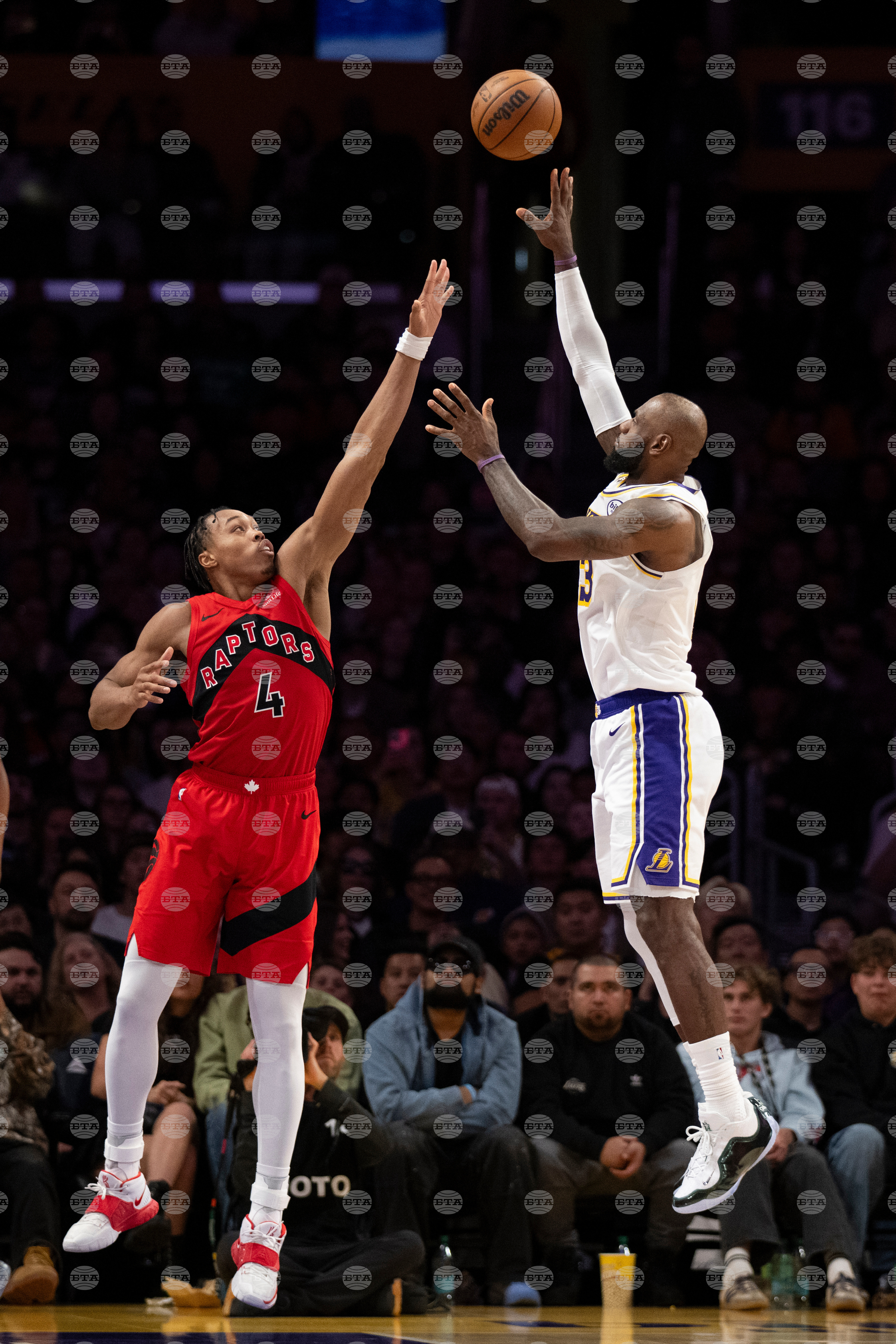 Raptors Lakers Basketball