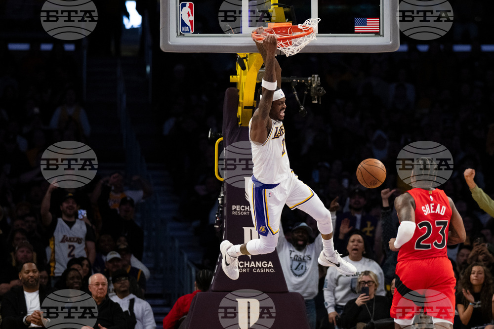 Raptors Lakers Basketball