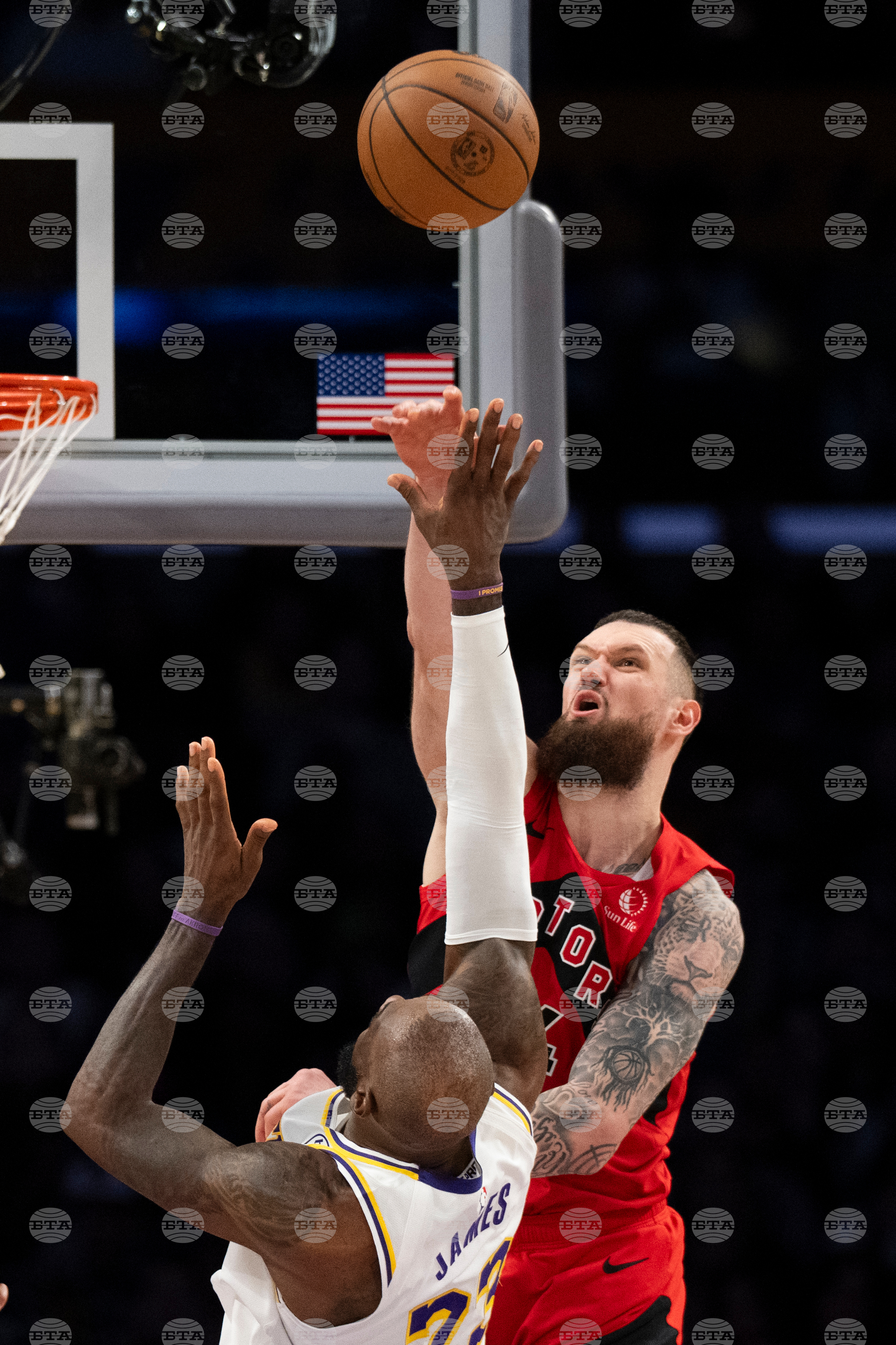 Raptors Lakers Basketball