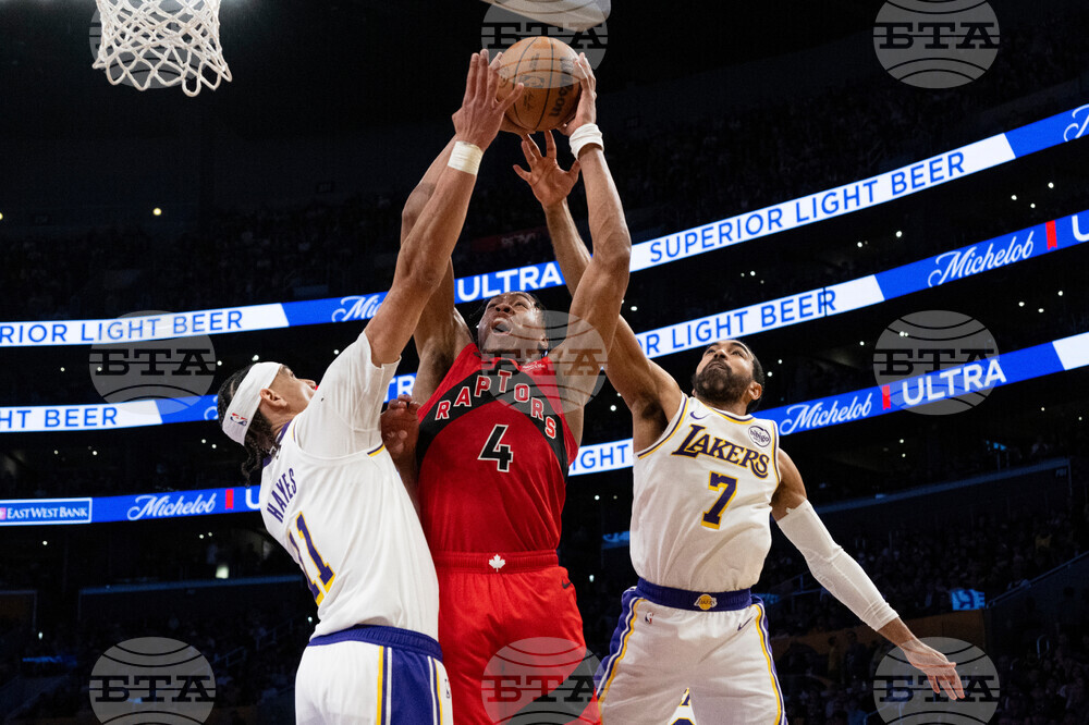 Raptors Lakers Basketball