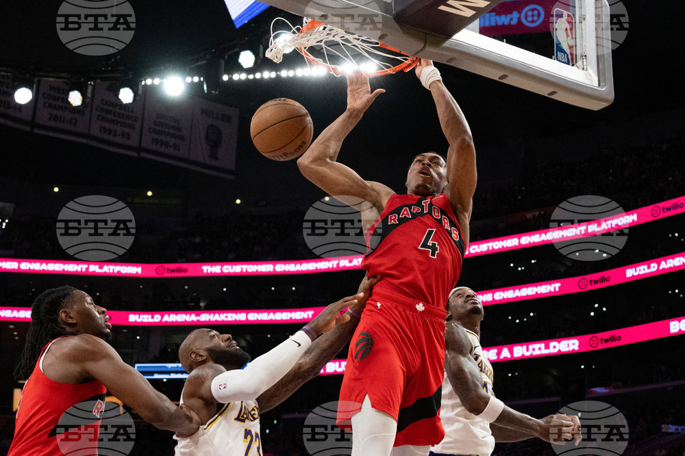 Raptors Lakers Basketball