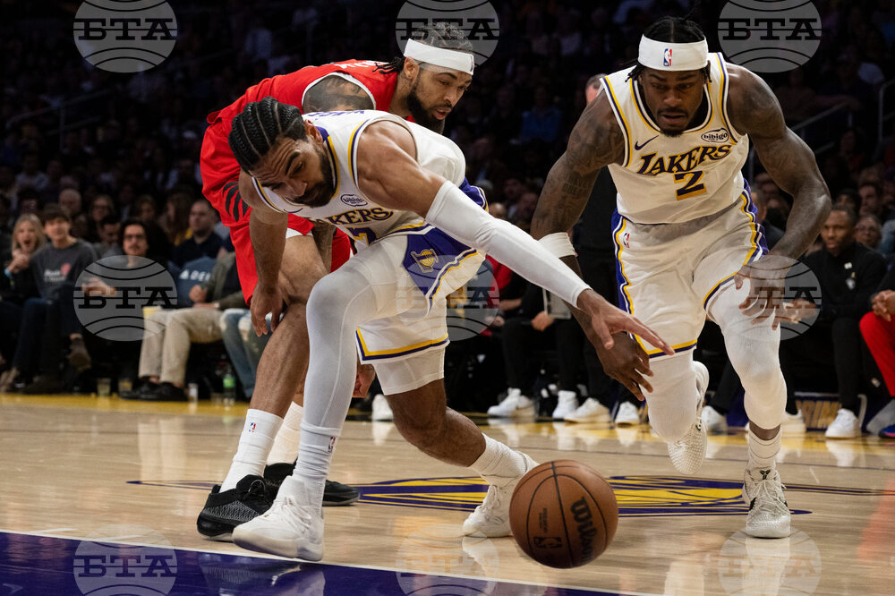 Raptors Lakers Basketball