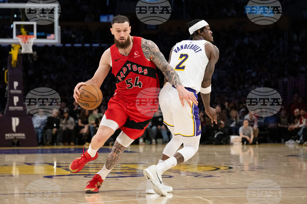 Raptors Lakers Basketball