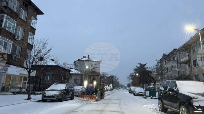 Пътищата в община Царево са проходими при зимни условия