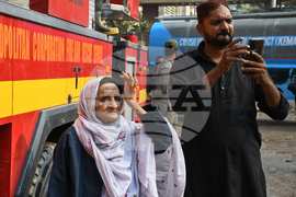 Pakistan Shopping Plaza Fire