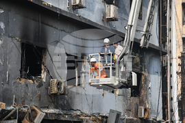 Pakistan Shopping Plaza Fire