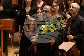 Joshua Bell Performs with Sofia Philharmonic in Sofia's Bulgaria Hall