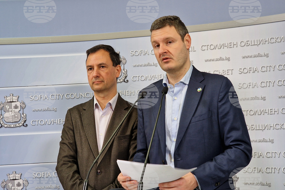  Столичен общински съвет - ПП-ДБ - брифинг