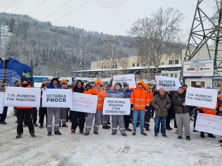 Workers Protest Production Halt at Major Wood Processor