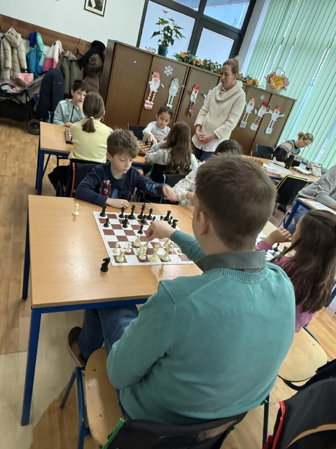 Занятие на клуба по шах в училище „Св. св. Кирил и Методий“ във Виена се състоя на Атанасовден