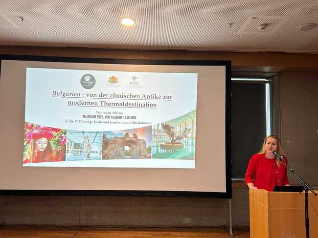 България бе представена като модерна дестинация за целогодишен здравен и балнео туризъм на най-голямото международно туристическо изложение в Австрия