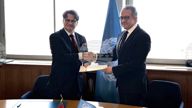 Министърът на културата Мариан Бачев и генералният директор на ЮНЕСКО Халед Ел-Енани подписаха споразумение, с което Центърът за подводна археология става Институт за подводно наследство от категория 2 под егидата на ЮНЕСКО