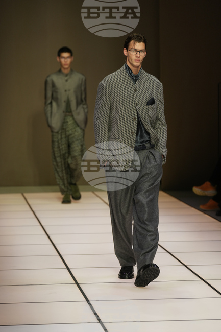 Italy Fashion Giorgio Armani F/W 26/27