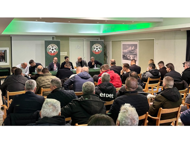 Президентът на БФС Георги Иванов завърши традиционната си обиколка по регионите с посещения в Русе и Велико Търново