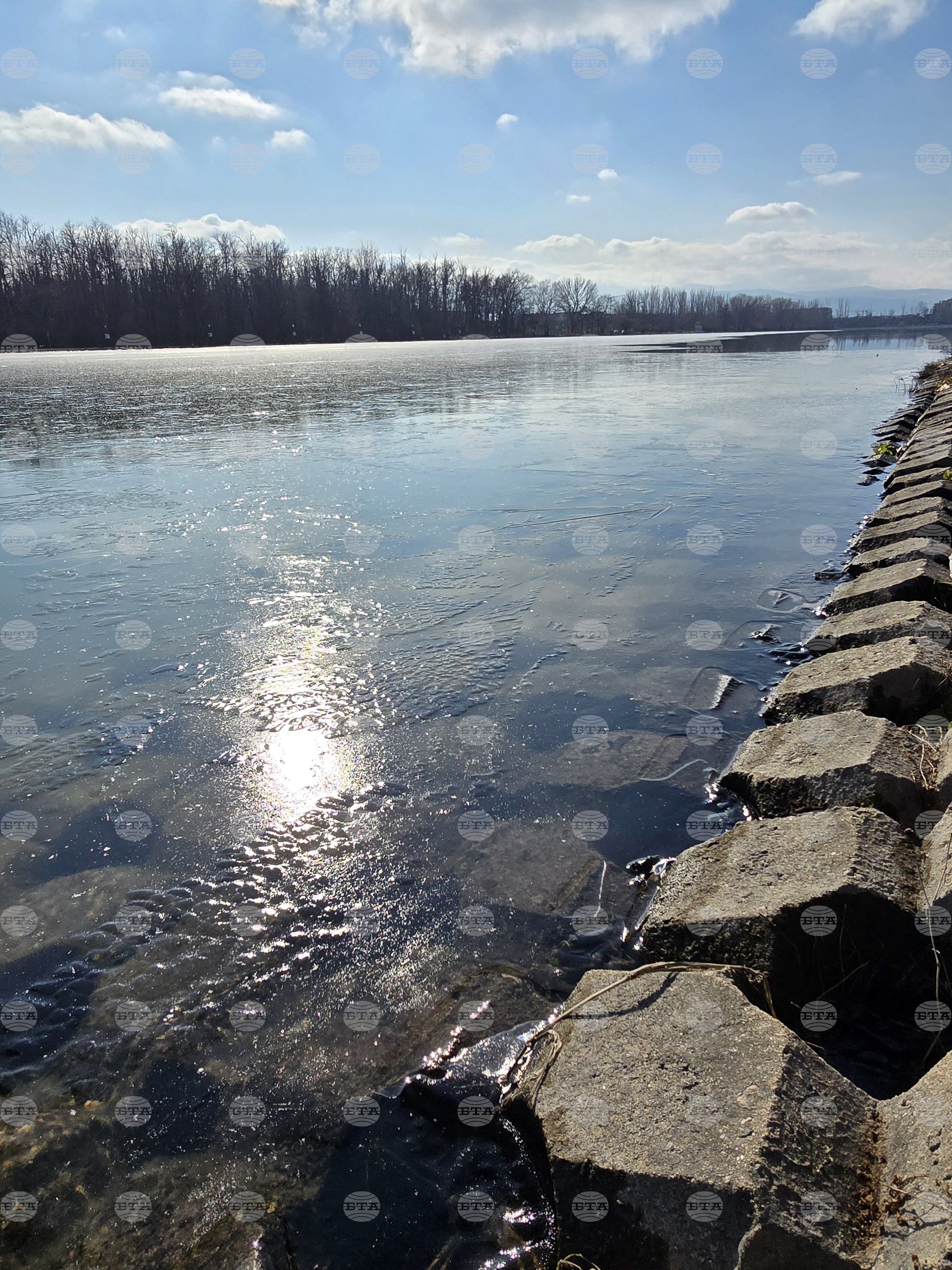 Пловдив - Гребен канал - лед