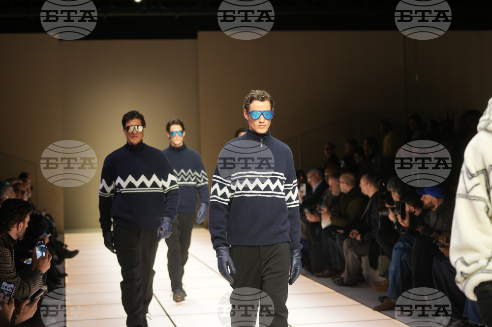 Italy Fashion Giorgio Armani F/W 26/27