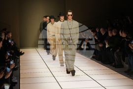 Italy Fashion Giorgio Armani F/W 26/27