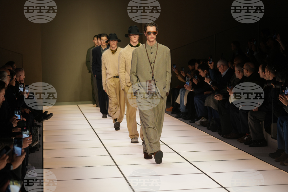 Italy Fashion Giorgio Armani F/W 26/27