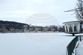 Търговище - езеро „Борово око“ - заледена повърхност