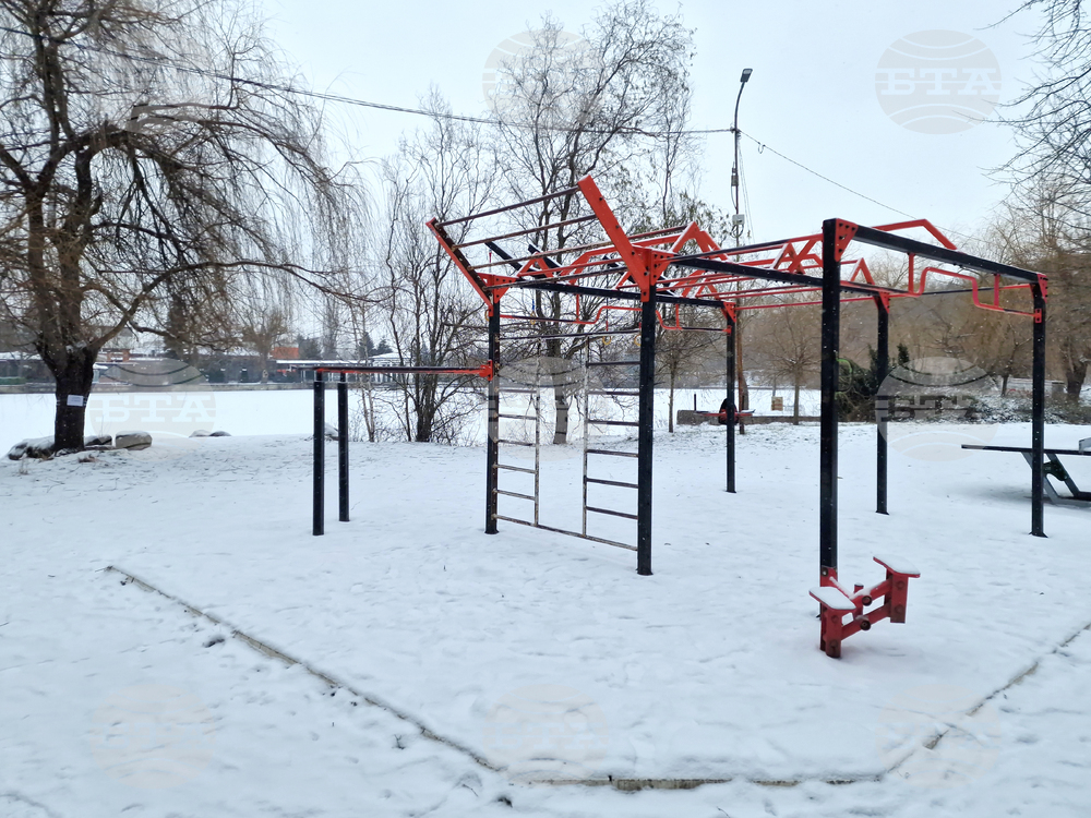 Търговище - езеро „Борово око“ - заледена повърхност