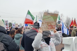 Франция - Страсбург - демонстрация срещу режима в Иран