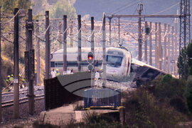APTOPIX Spain Train Crash