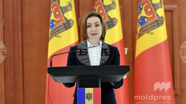 МОЛДПРЕС: Мая Санду заяви, че Молдова и Албания вървят заедно по пътя към ЕС