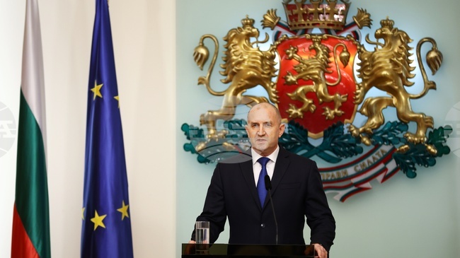 Днес за последен път се обръщам към вас като президент, каза държавният глава Румен Радев