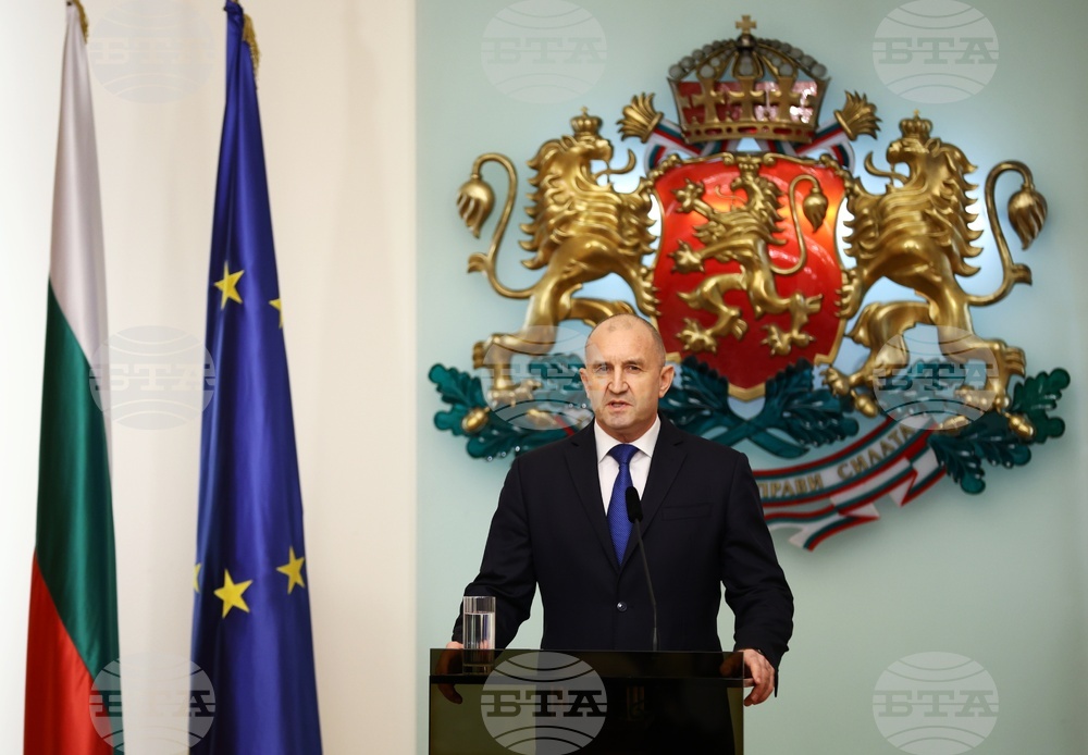 President Radev Makes "Last Address to Nation as President", to Step Down Tuesday