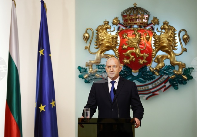 Румен Радев - обръщение