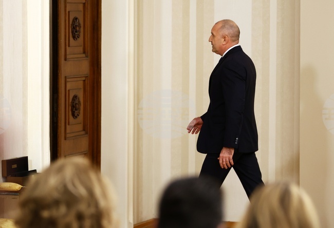 President Radev's Resignation Submitted to Constitutional Court