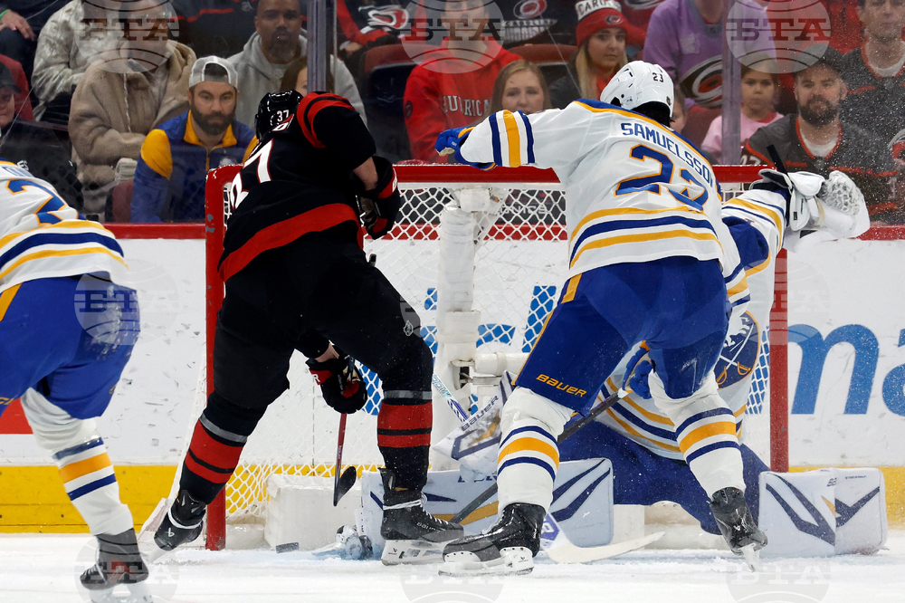 Sabres Hurricanes Hockey