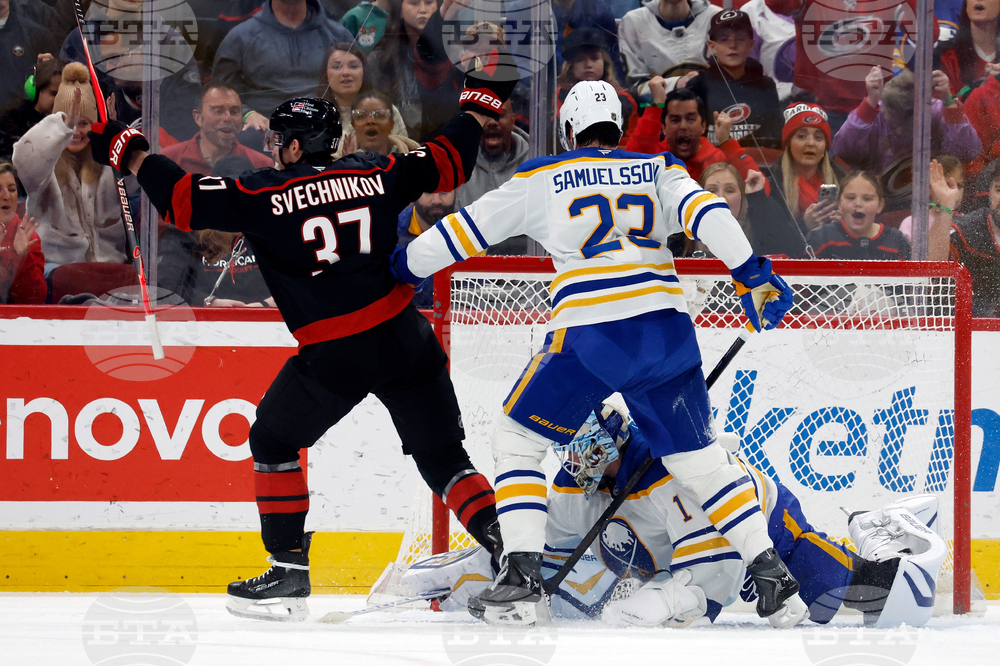 Sabres Hurricanes Hockey