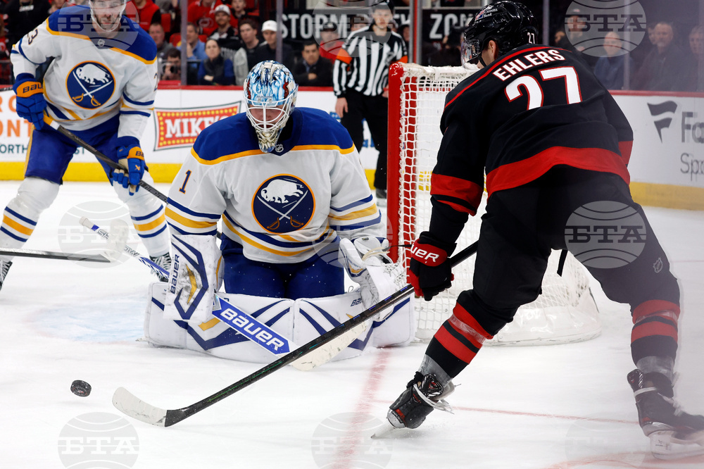 Sabres Hurricanes Hockey