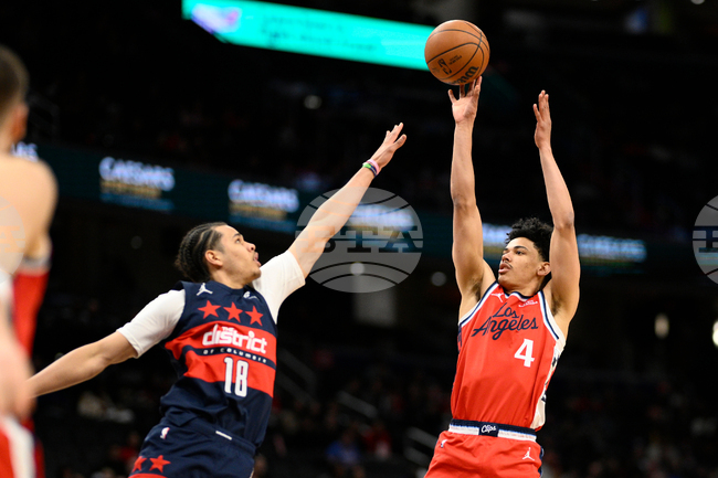 Clippers Wizards Basketball