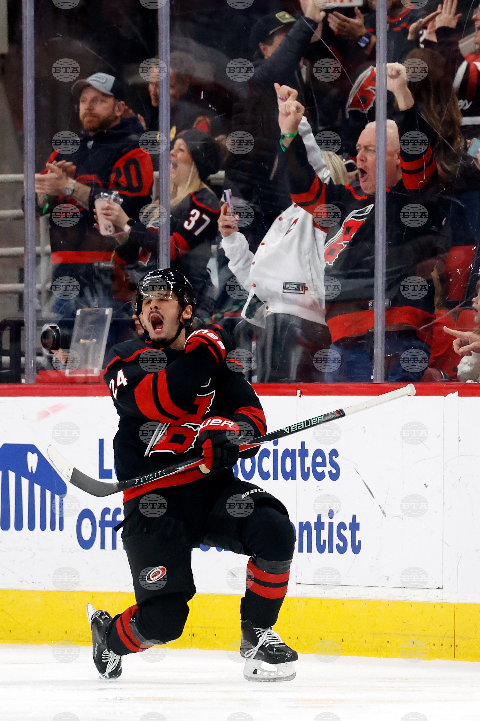 Sabres Hurricanes Hockey