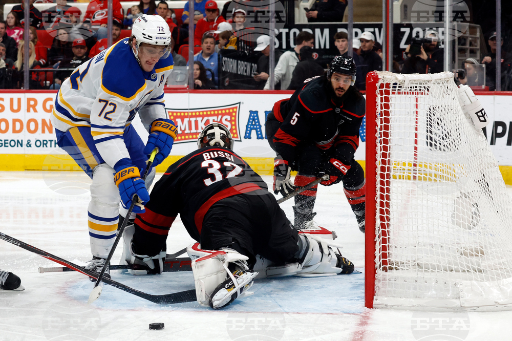 Sabres Hurricanes Hockey