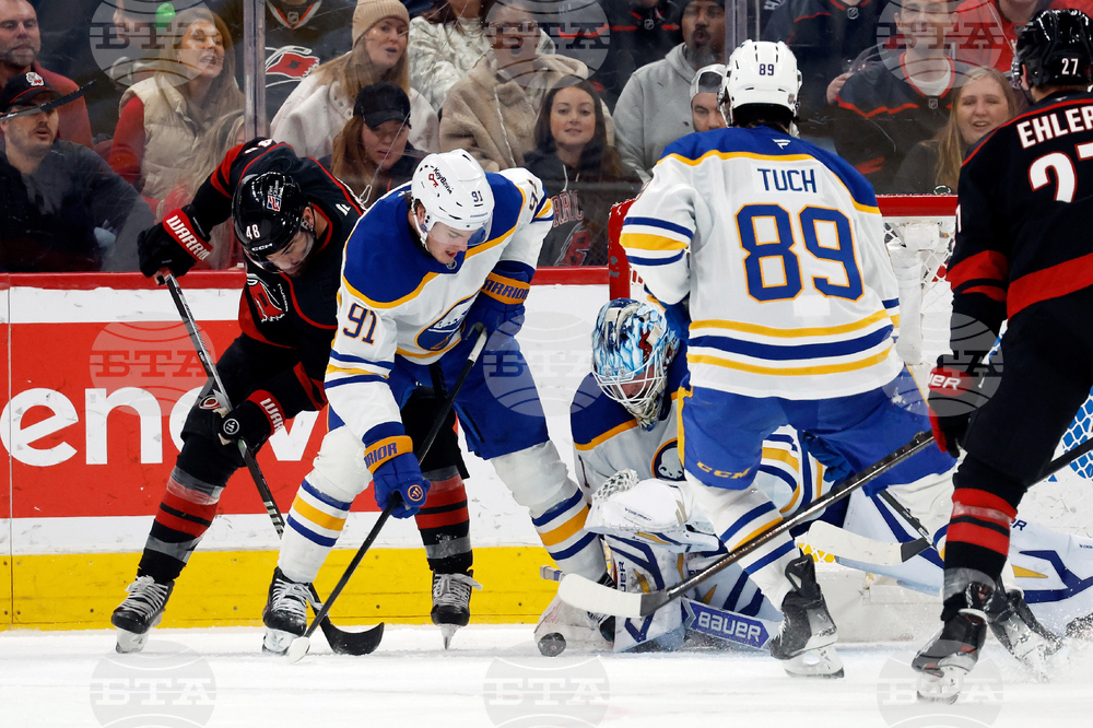 Sabres Hurricanes Hockey